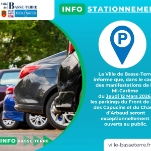 Info stationnement 